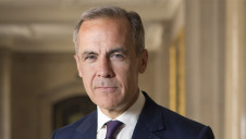 Carney (pictured) launched the TCFD in 2015 with Michael Bloomberg. Image: Bank of England